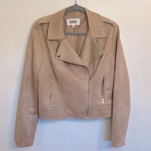 BB Dakota-Steve Madden Faux suede biker jacket, Size XL